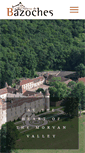 Mobile Screenshot of chateau-bazoches.com