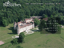 Tablet Screenshot of chateau-bazoches.com